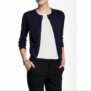 J. Crew Factory navy Clare cardigan